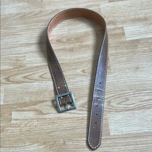 Brown Leather Belt
